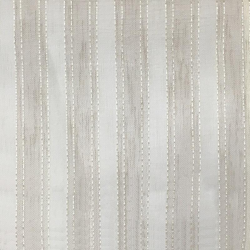 Allen Fabric | Striped Linen Look Sheer