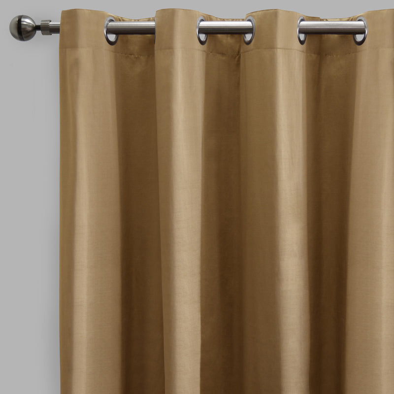 Lounge Curtain Panels | Solid Cotton-Blend