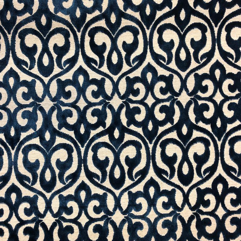 Georgia Fabric | Damask Cut Velvet