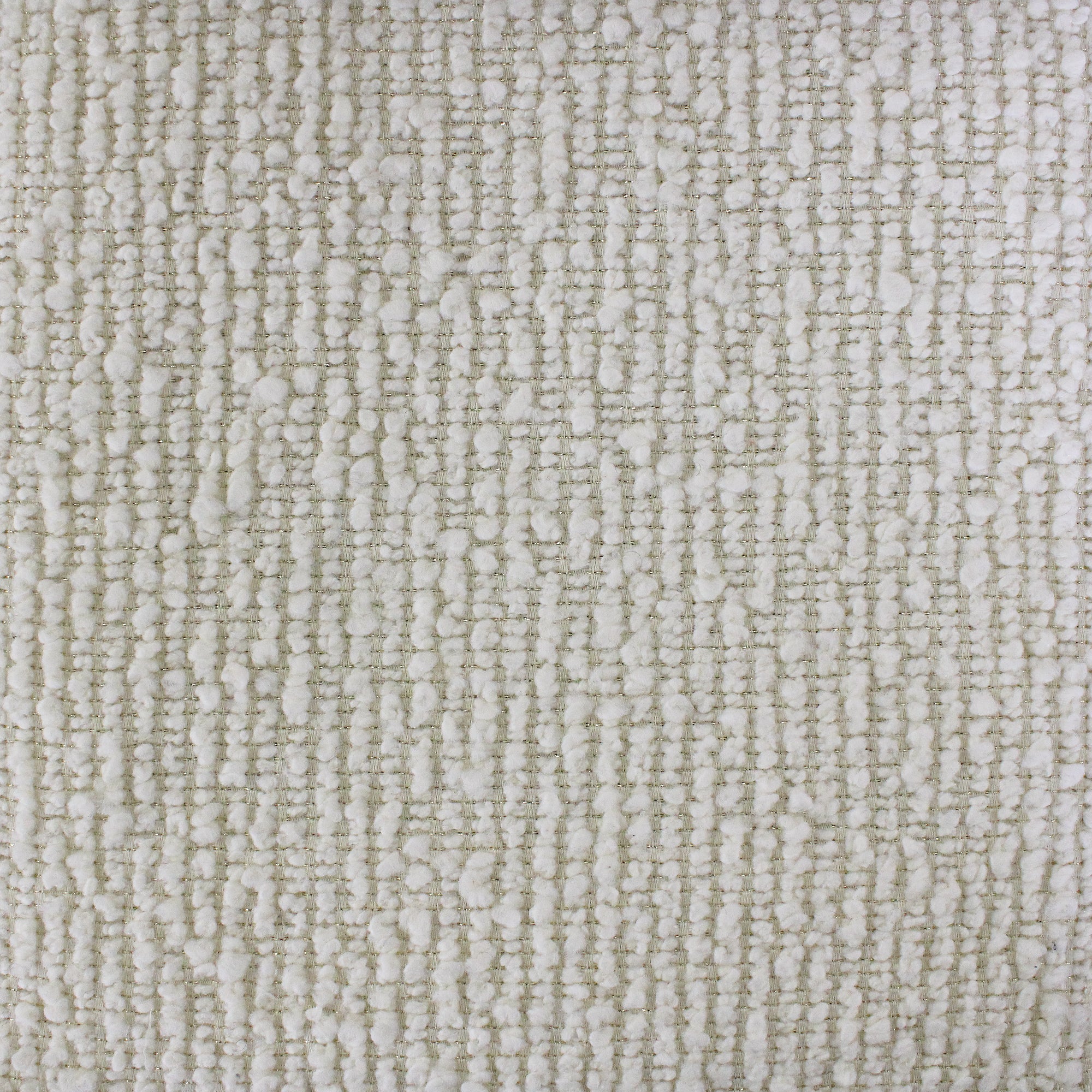 Komodo Fabric | Textured Linen Look Boucle W/ Metallic