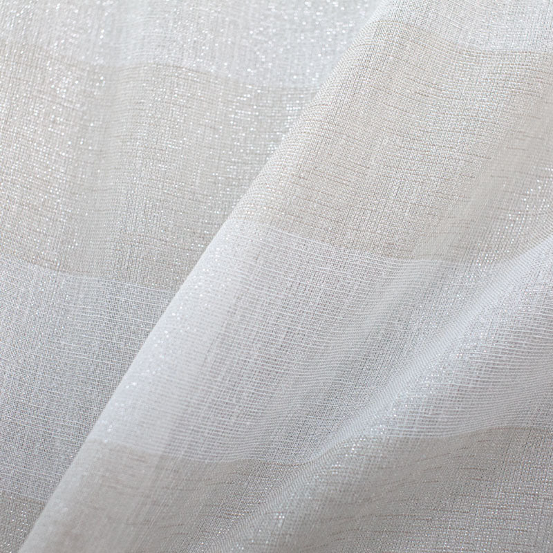 Nashville Fabric | Striped Metallic Sheer