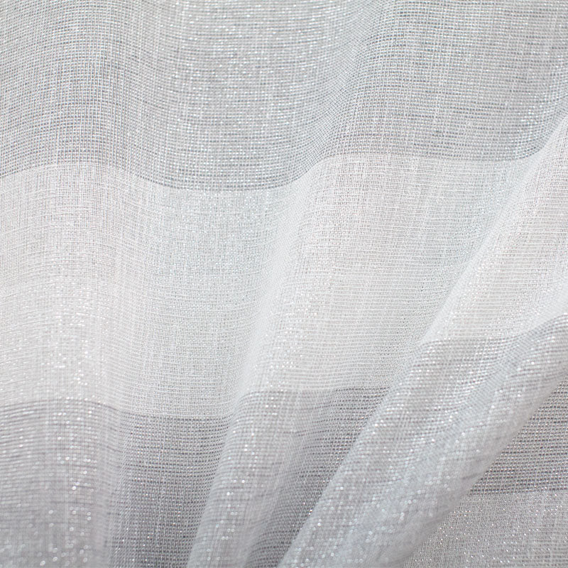 Nashville Fabric | Striped Metallic Sheer