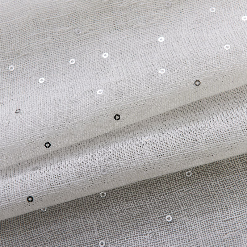 Polak Fabric | Sheer Sequins W/ Dots