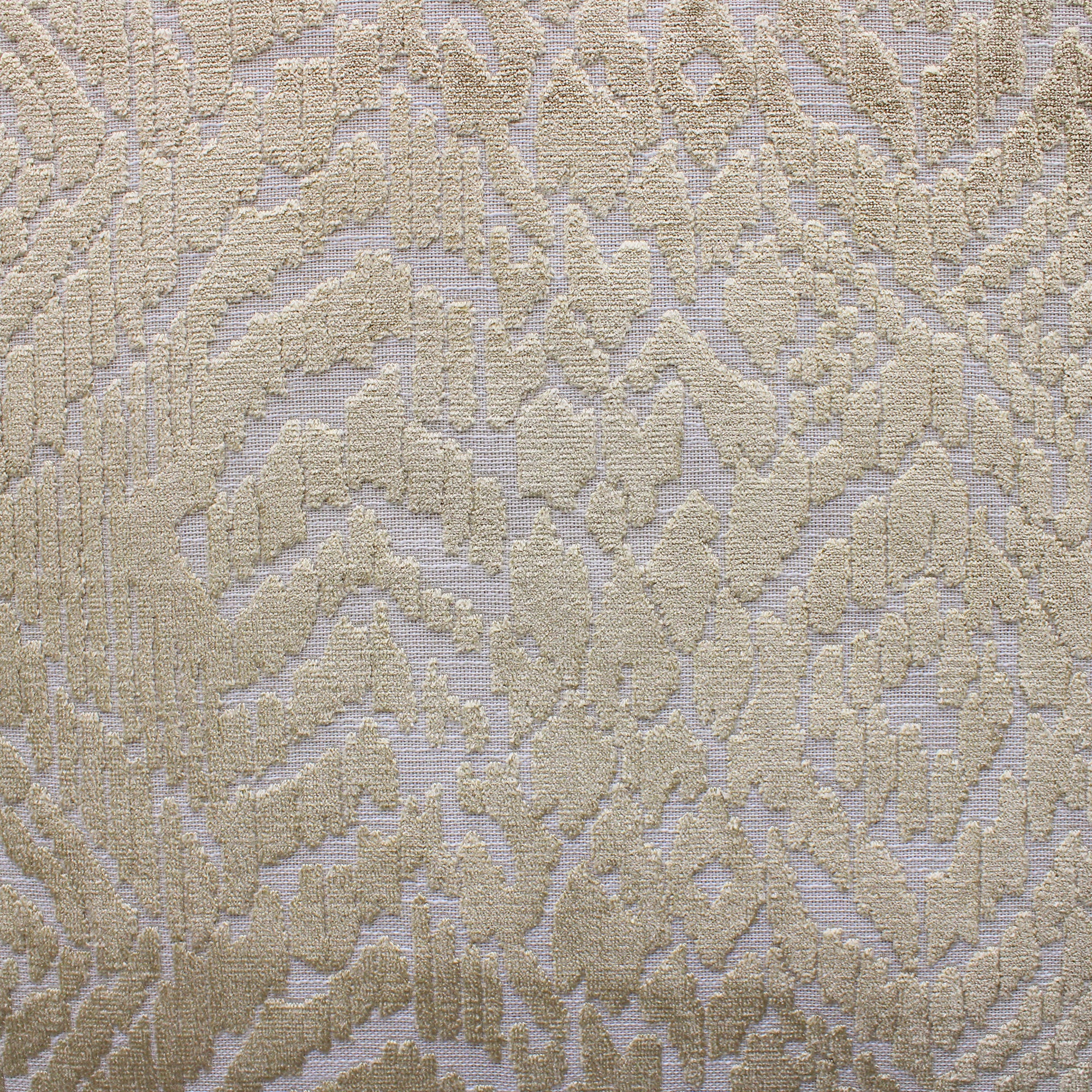 Zadig Fabric | All Over Cut Velvet on Linen Look