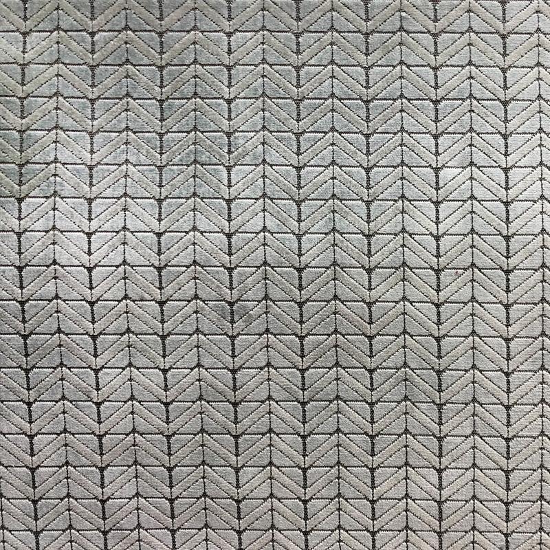 Kenny Fabric | Zigzag Chevron Cut Velvet