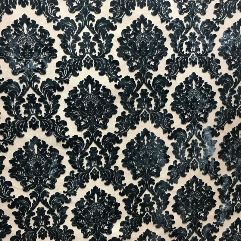 Valentino Fabric | Traditional Damask Cut Velvet