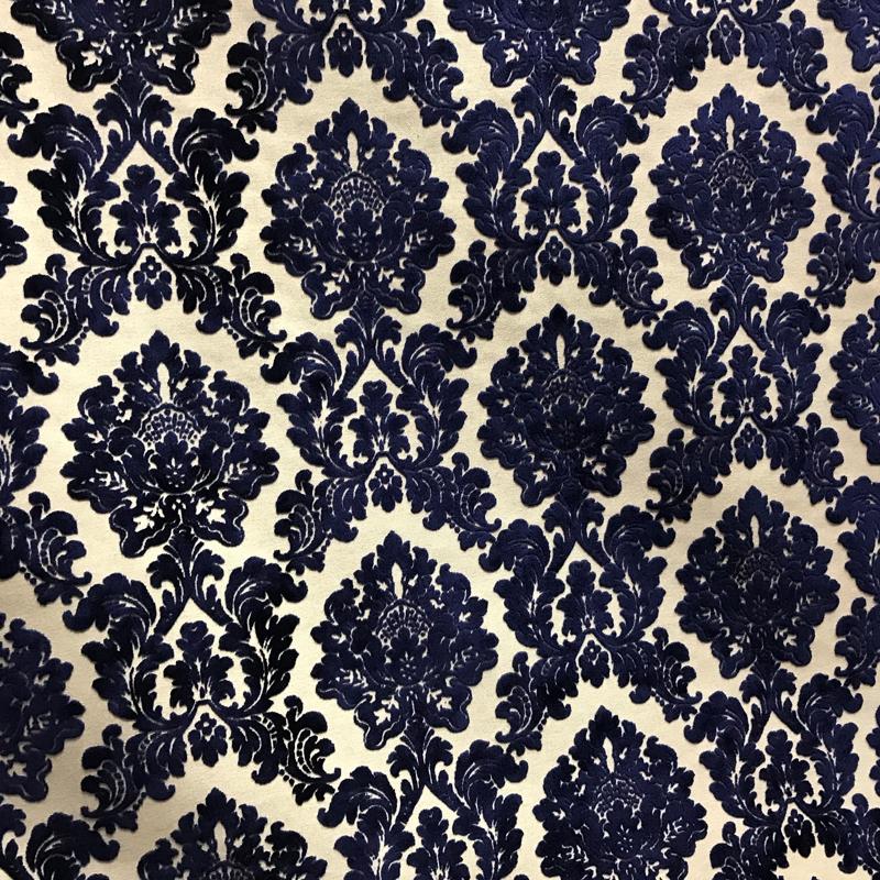 Valentino Fabric | Traditional Damask Cut Velvet