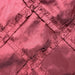 Adelle Fabric in color Red is a Diamond Geometric Silk Fabric that is good for Drapery & Curtain Fabric