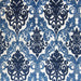 Adriana Fabric in color Ocean is a Two-Toned Damask Chenille Fabric good for Upholstery Fabric