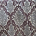 Adriana Fabric in color Purple is a Two-Toned Damask Chenille Fabric pattern good for Upholstery Fabric