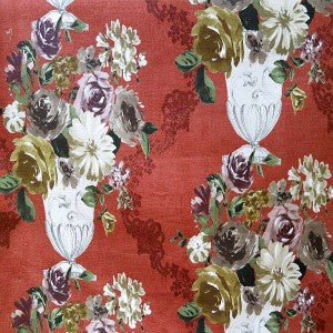 Agasee Fabric | Floral Traditional Fabric | Drapery & Curtain Fabric And Upholstery Fabric