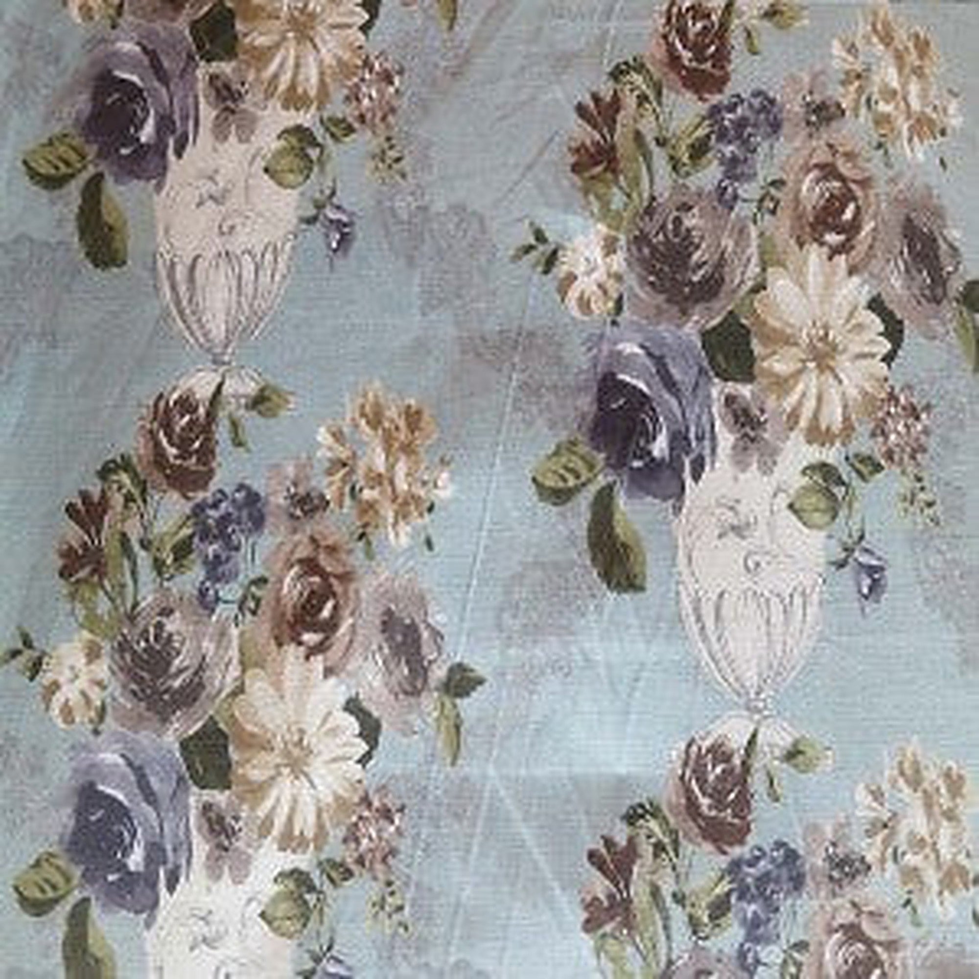 Agasee Fabric | Floral Traditional Fabric | Drapery & Curtain Fabric And Upholstery Fabric