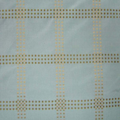 Alana Fabric in color Aqua is a Dotted Square Fabric that is good for Drapery & Curtain Fabric