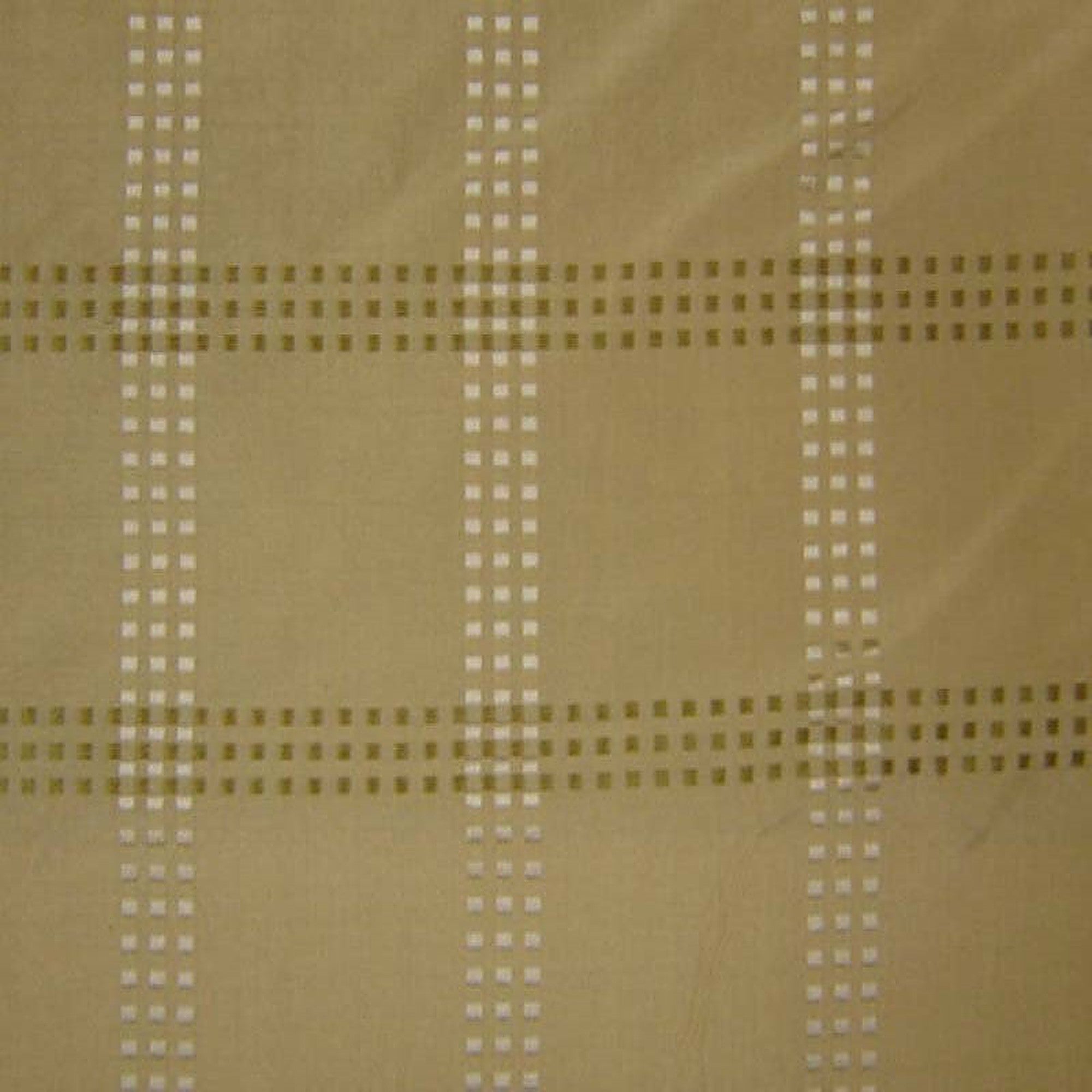 Alana Fabric in color Butter is a Dotted Square Silk Fabric pattern good for Drapery & Curtain Fabric