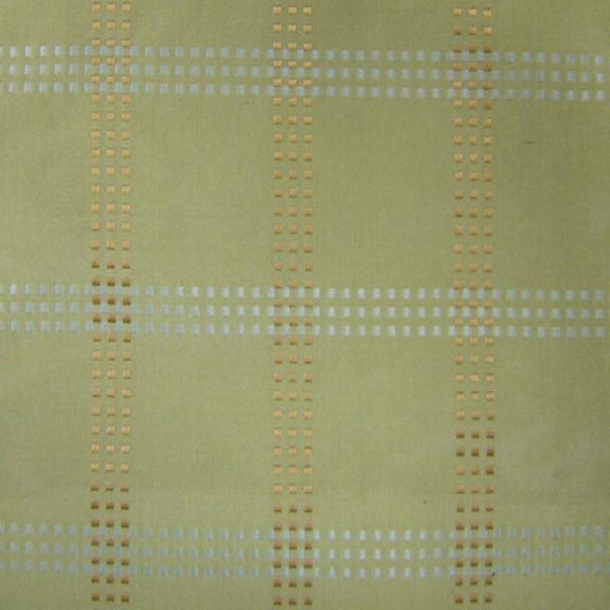 Alana Fabric in color Celery is a Dotted Square Silk Fabric pattern good for Drapery & Curtain Fabric