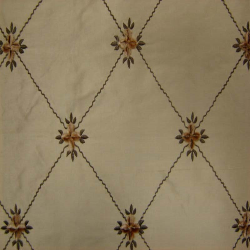 Alicia Fabric | Diamond Floral Velvet Fabric | Drapery & Curtain Fabric