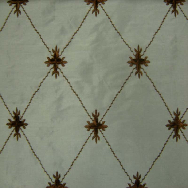 Alicia Fabric | Diamond Floral Velvet Fabric | Drapery & Curtain Fabric