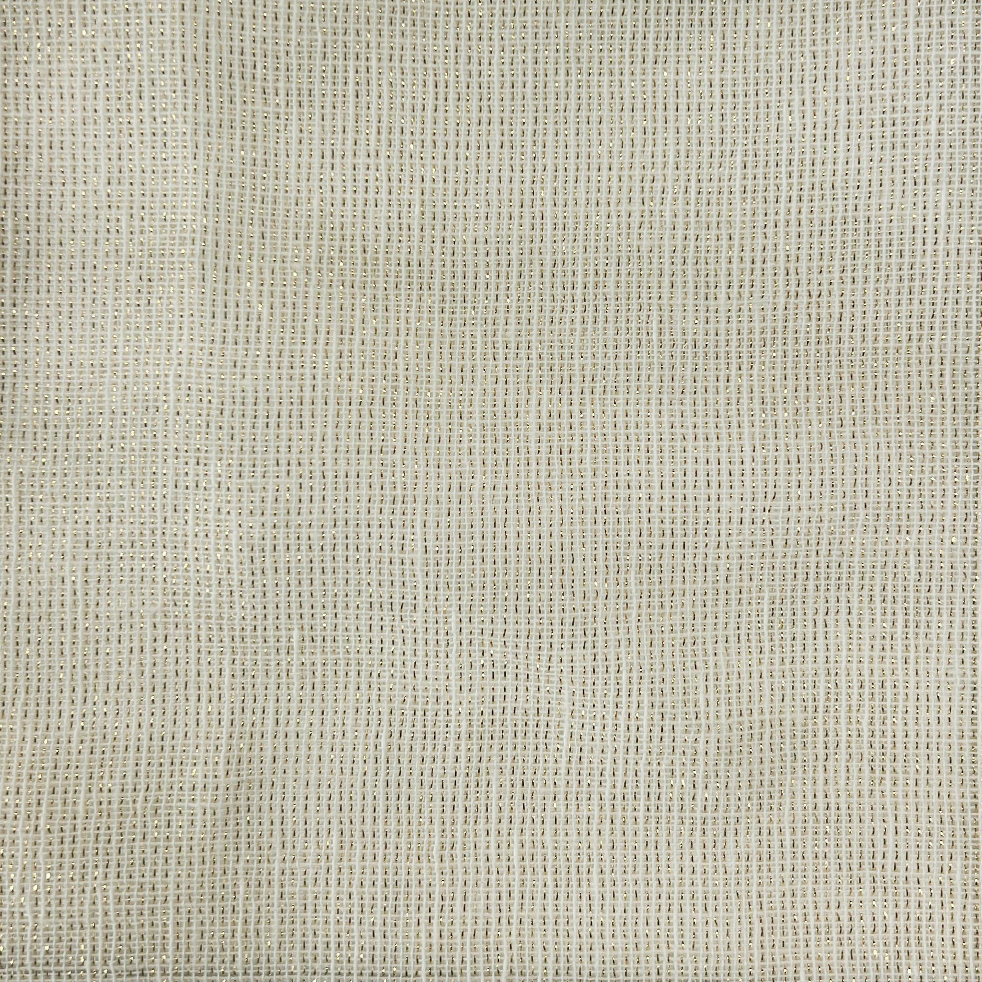 Alita Fabric in color Gold is a Metallic Sheer Fabric good for Drapery & Curtain Fabric and Table Linen Fabric