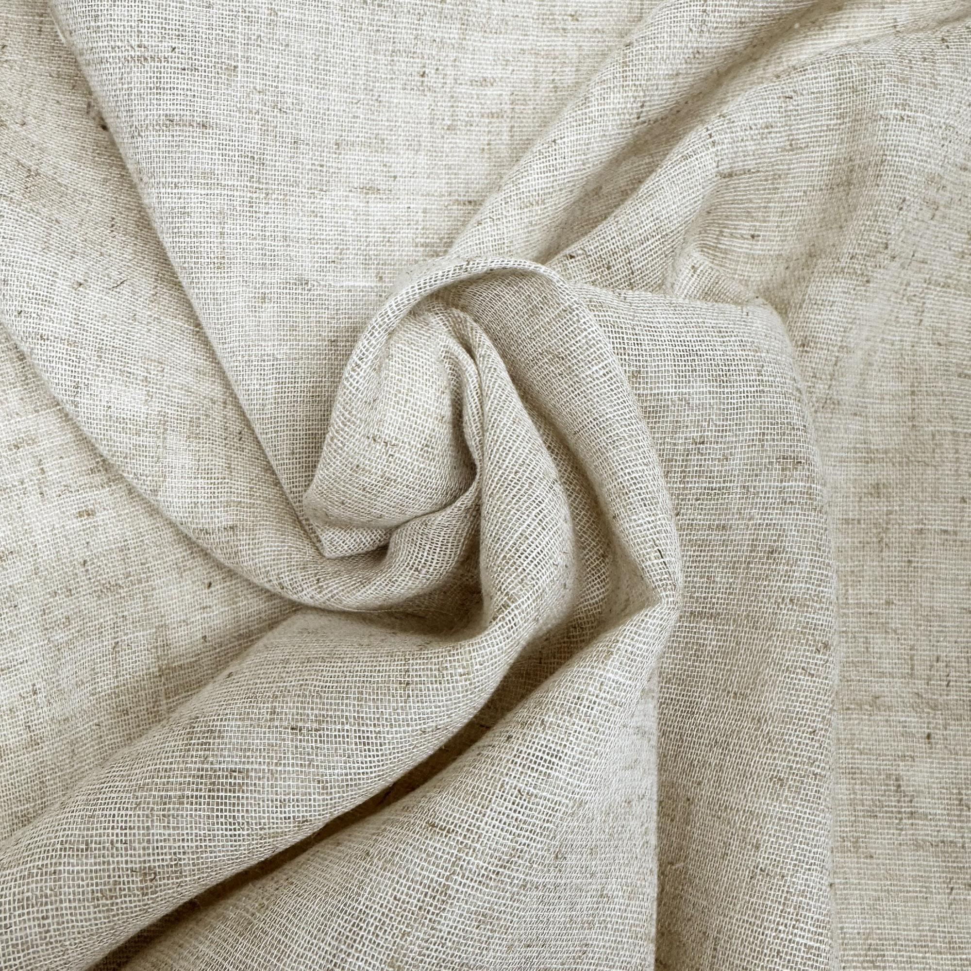 Anya Fabric in color Natural is a Solid Sheer Fabric that is good for Drapery & Curtain Fabric