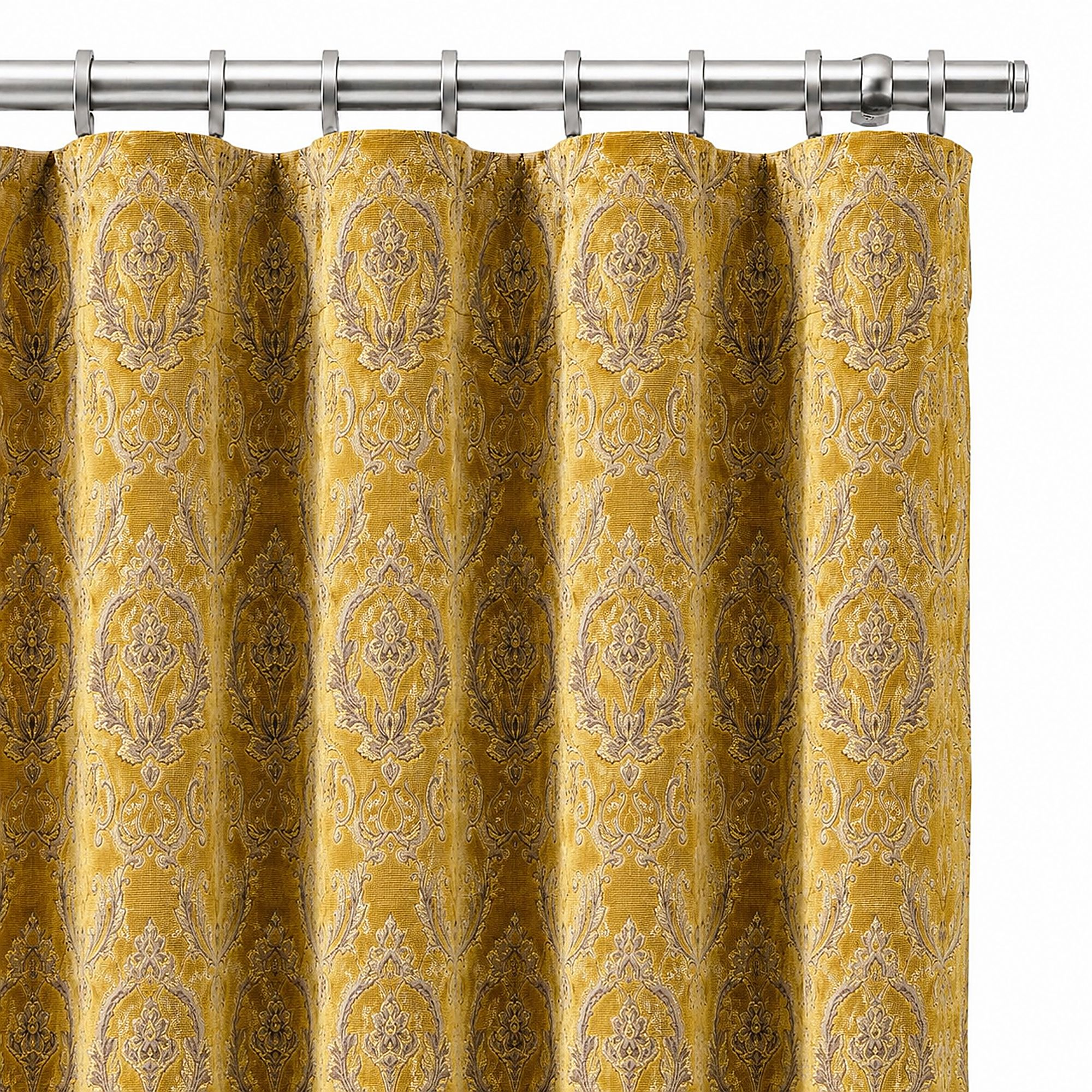 Beatrice Fabric | Damask Cut Velvet Fabric | Drapery & Curtain Fabric and Upholstery Fabric