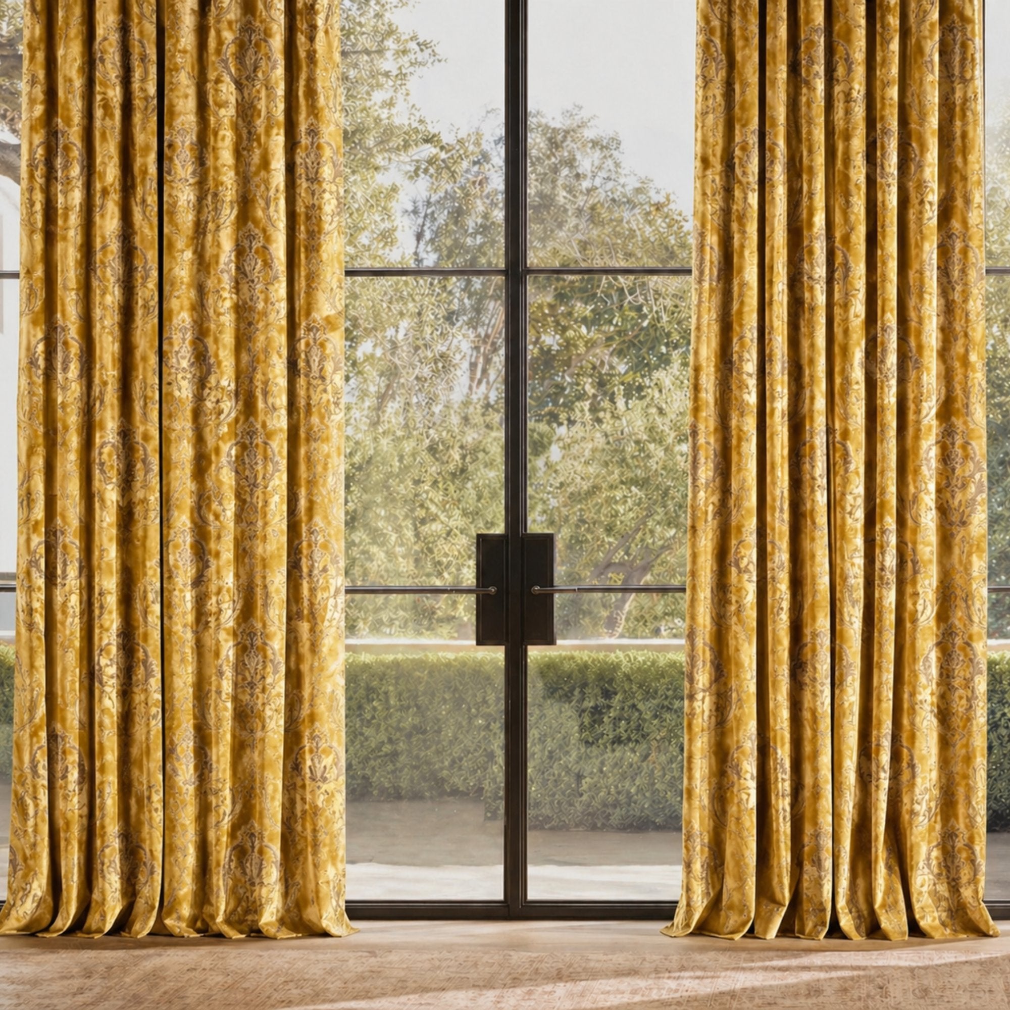Beatrice Fabric | Damask Cut Velvet Fabric | Drapery & Curtain Fabric and Upholstery Fabric