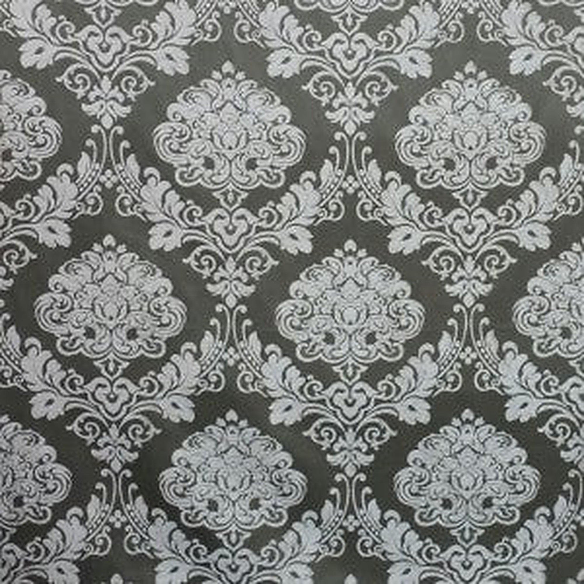 Casino Fabric in color Stone is a Tonal Damask Fabric pattern good for Drapery & Curtain Fabric and Upholstery Fabric