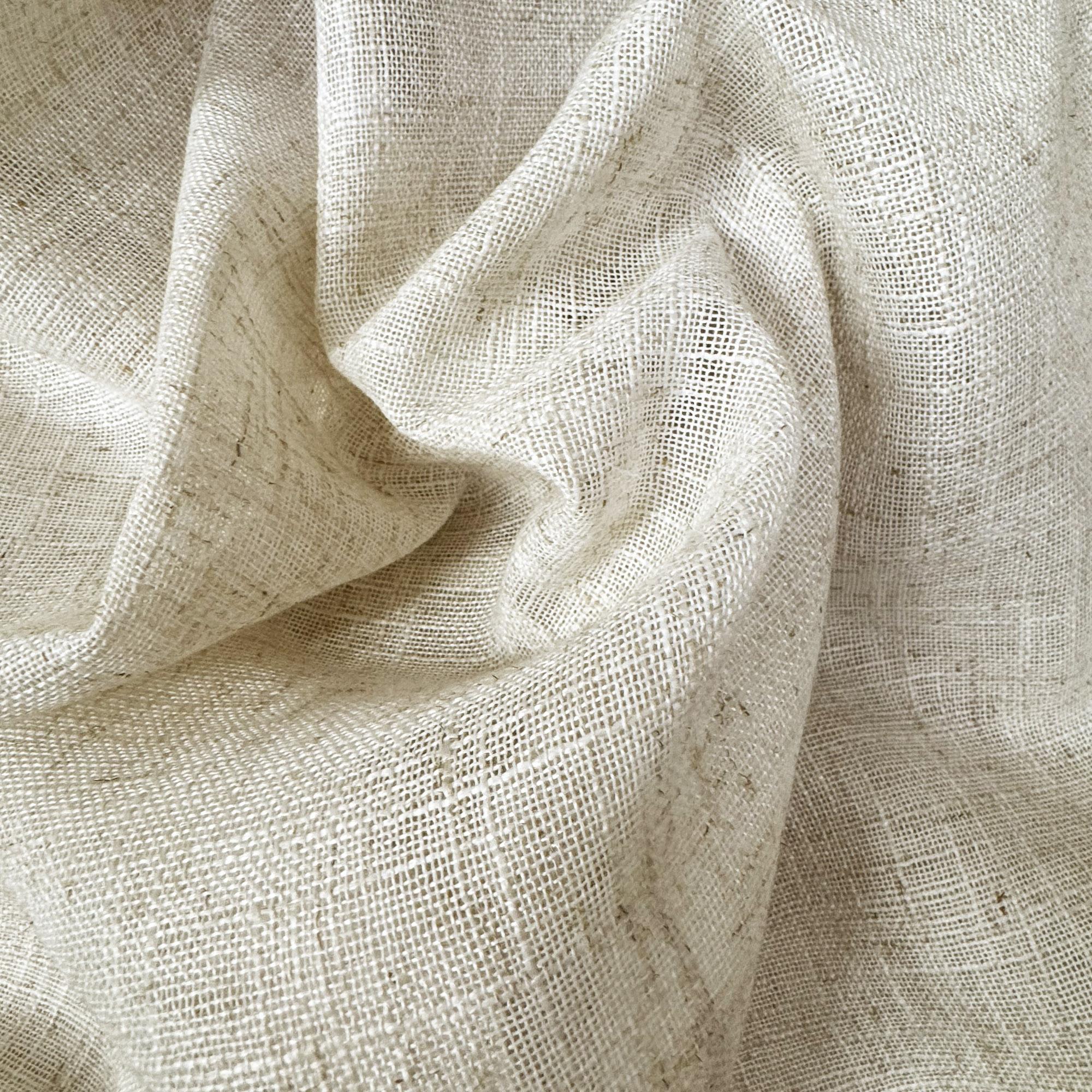 Cassiano Fabric in color Natural is a Solid Sheer Fabric that is good for Drapery & Curtain Fabric