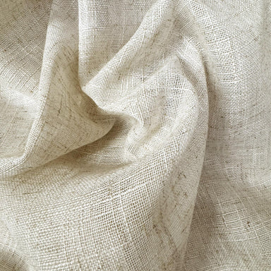 Cassiano Fabric in color Natural is a Solid Sheer Fabric that is good for Drapery & Curtain Fabric