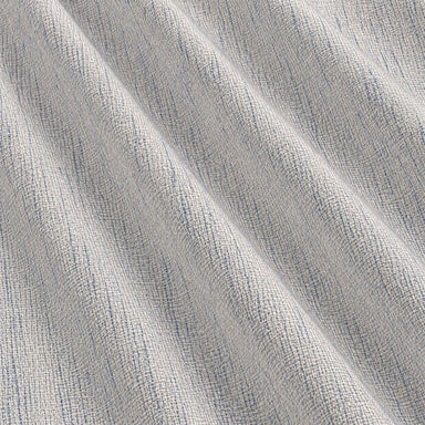 Champion Fabric in color Denim that has a wavy look is a Solid Linen Look Sheer Fabric that is good for Drapery & Curtain Fabric