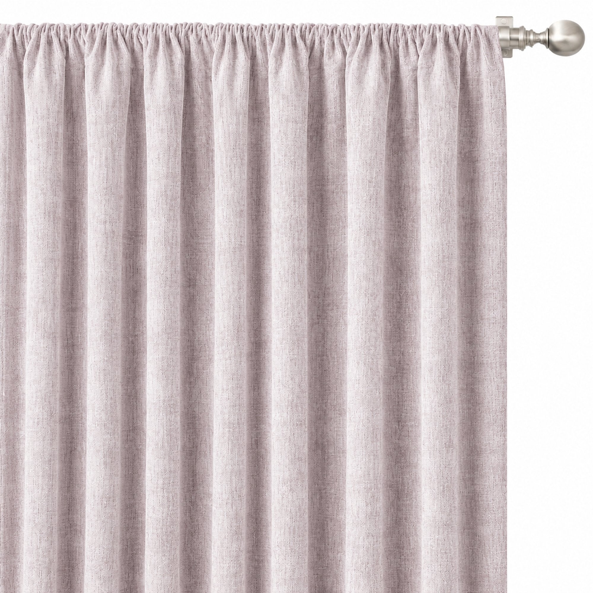 Champion Fabric | Solid Linen Look Sheer Fabric | Drapery & Curtain Fabric