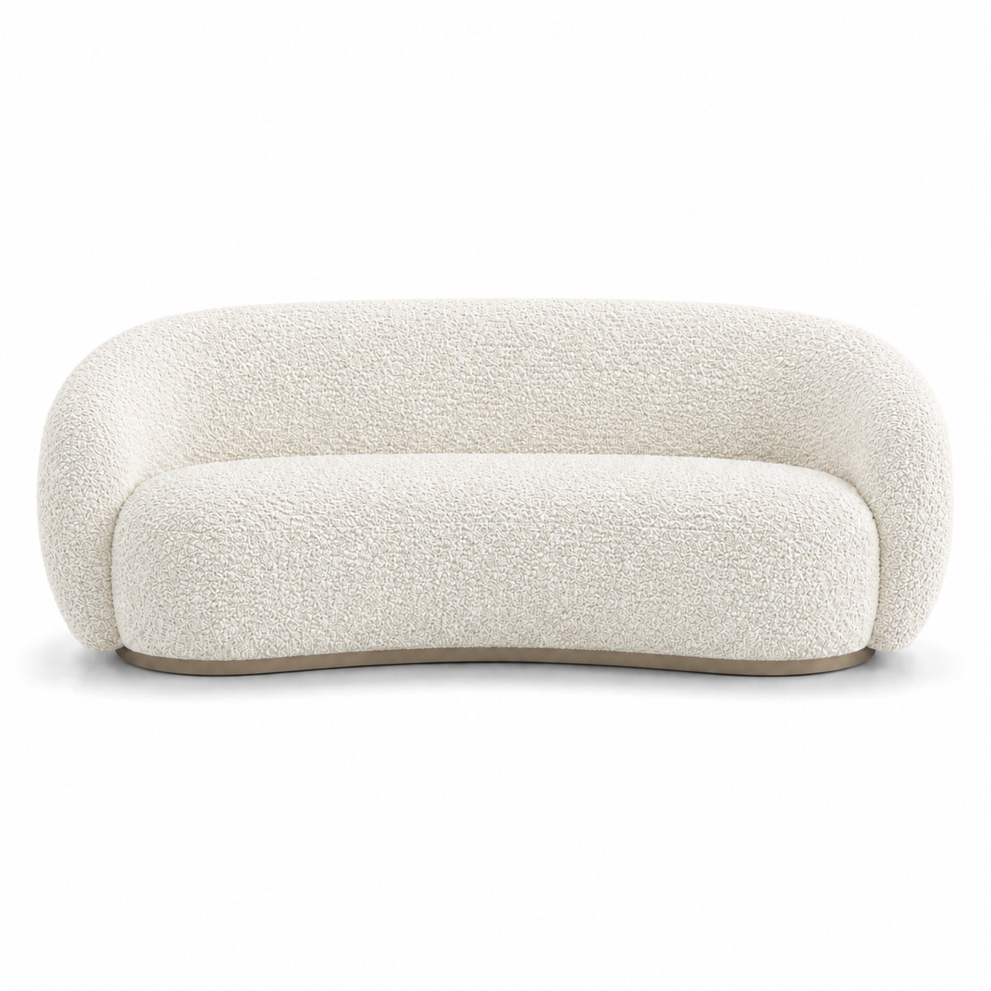 Clifton Fabric | Textured Solid Linen Look Boucle Fabric | Upholstery Fabric