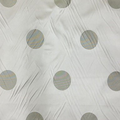 Contempo Fabric in color Basil is a Two-Toned Dotted Silk Fabric that is good for Drapery & Curtain Fabric