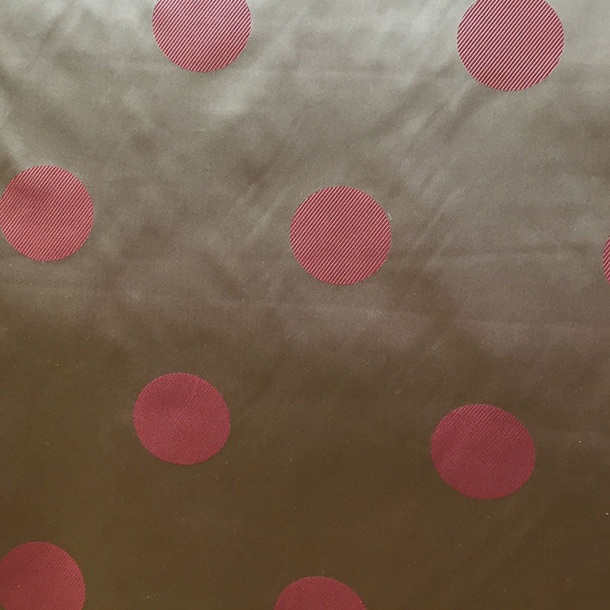 Contempo Fabric in color Caramel is a Two-Toned Dotted Silk Fabric pattern good for Drapery & Curtain Fabric