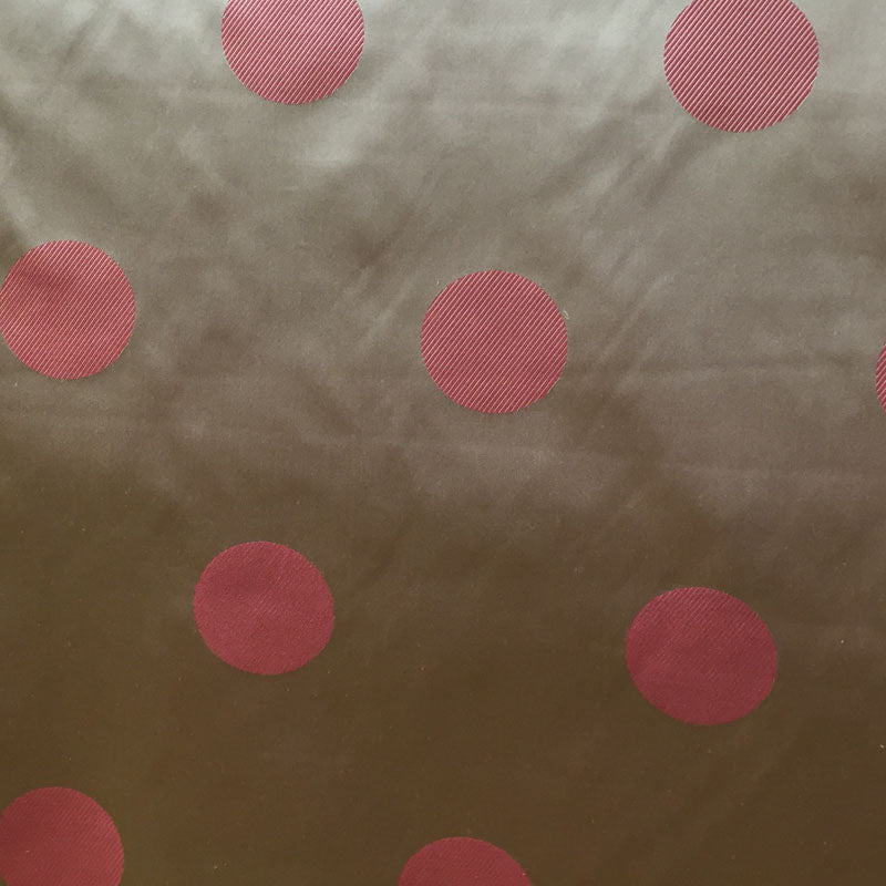 Contempo Fabric | Two-Toned Dotted Silk Fabric | Drapery & Curtain Fabric