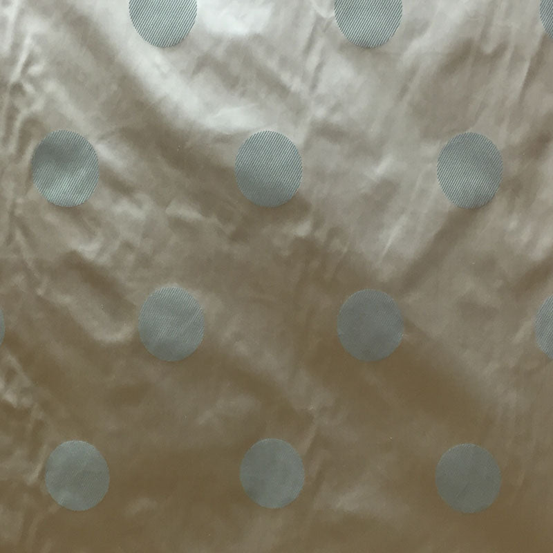 Contempo Fabric | Two-Toned Dotted Silk Fabric | Drapery & Curtain Fabric