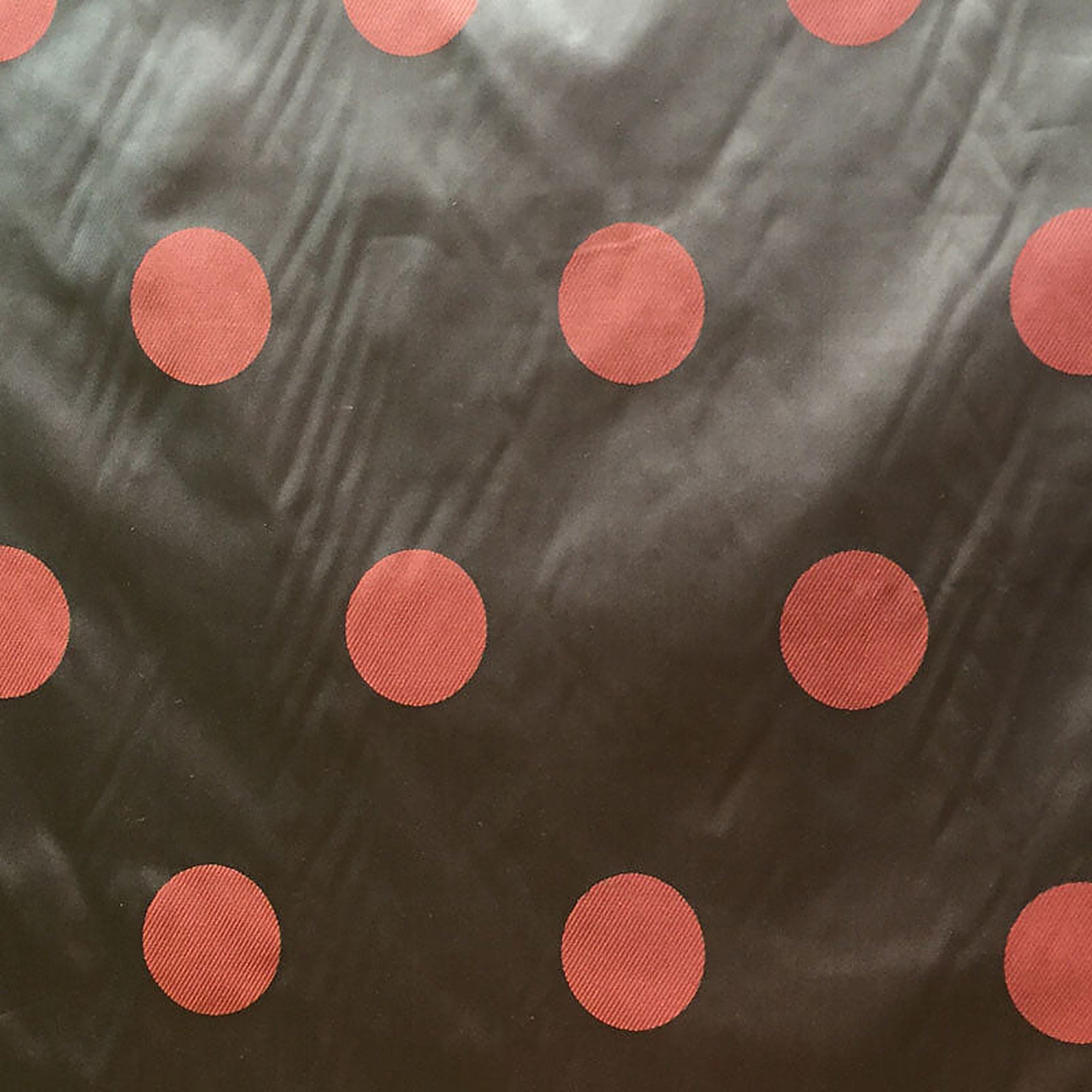 Contempo Fabric in color Java is a Two-Toned Dotted Silk Fabric pattern good for Drapery & Curtain Fabric