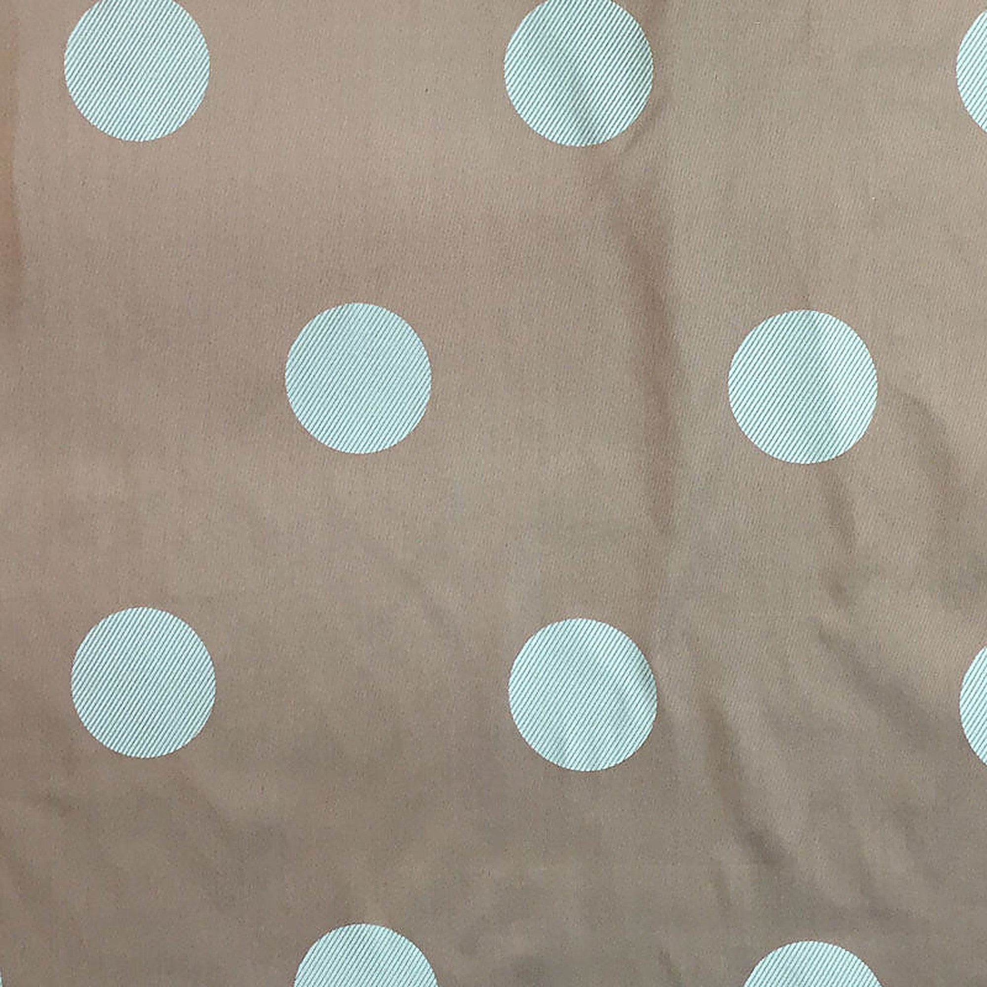 Contempo Fabric in color Truffle is a Two-Toned Dotted Silk Fabric pattern good for Drapery & Curtain Fabric