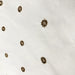 Dakota Fabric in color Butter is a Floral Dotted Embroidered Silk Fabric that is good for Drapery & Curtain Fabric
