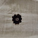 Dakota Fabric in color Maple is a Floral Dotted Embroidered Silk Fabric that is good for Drapery & Curtain Fabric