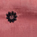 Dakota Fabric in color Sienna is a Floral Dotted Embroidered Silk Fabric that is good for Drapery & Curtain Fabric