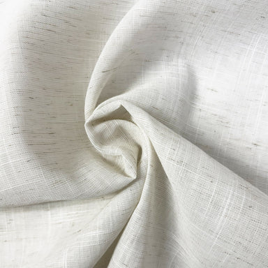 Declan Fabric in color Ivory is a Solid Sheer Fabric that is good for Drapery & Curtain Fabric