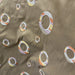 Disco Fabric in color Caramel is a Multi-Colored Circle Silk Fabric that is good for Drapery & Curtain Fabric