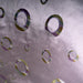 Disco Fabric in color Viola is a Multi-Colored Circle Silk Fabric that is good for Drapery & Curtain Fabric