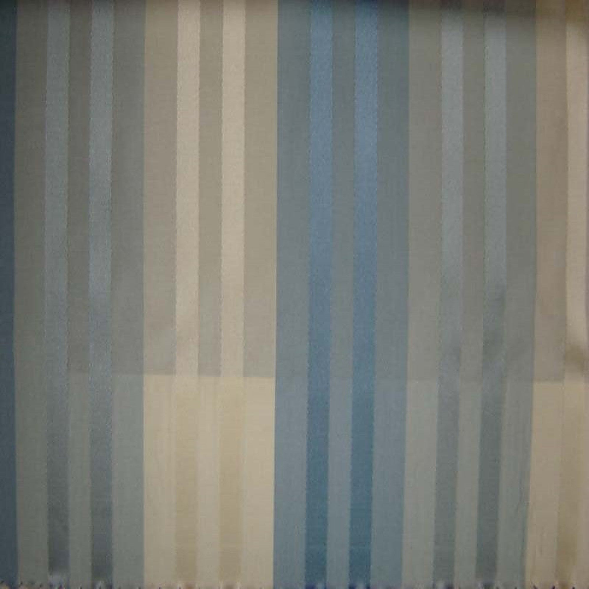 Discreet Fabric in color Sky is a Multi-Colored Stripe Silk Fabric pattern good for Drapery & Curtain Fabric