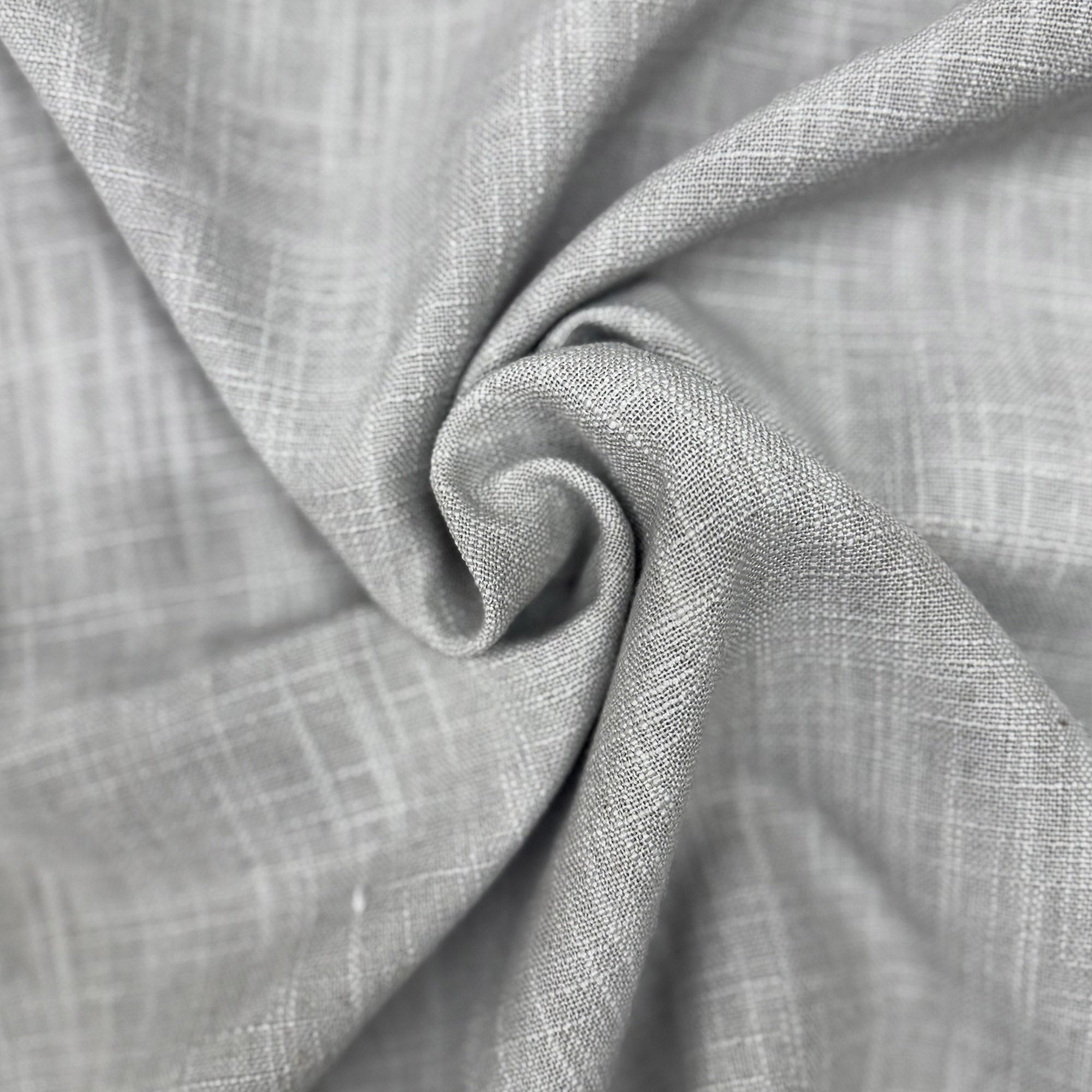 Drome Fabric in color Silver is a Solid Sheer Fabric that is good for Drapery & Curtain Fabric