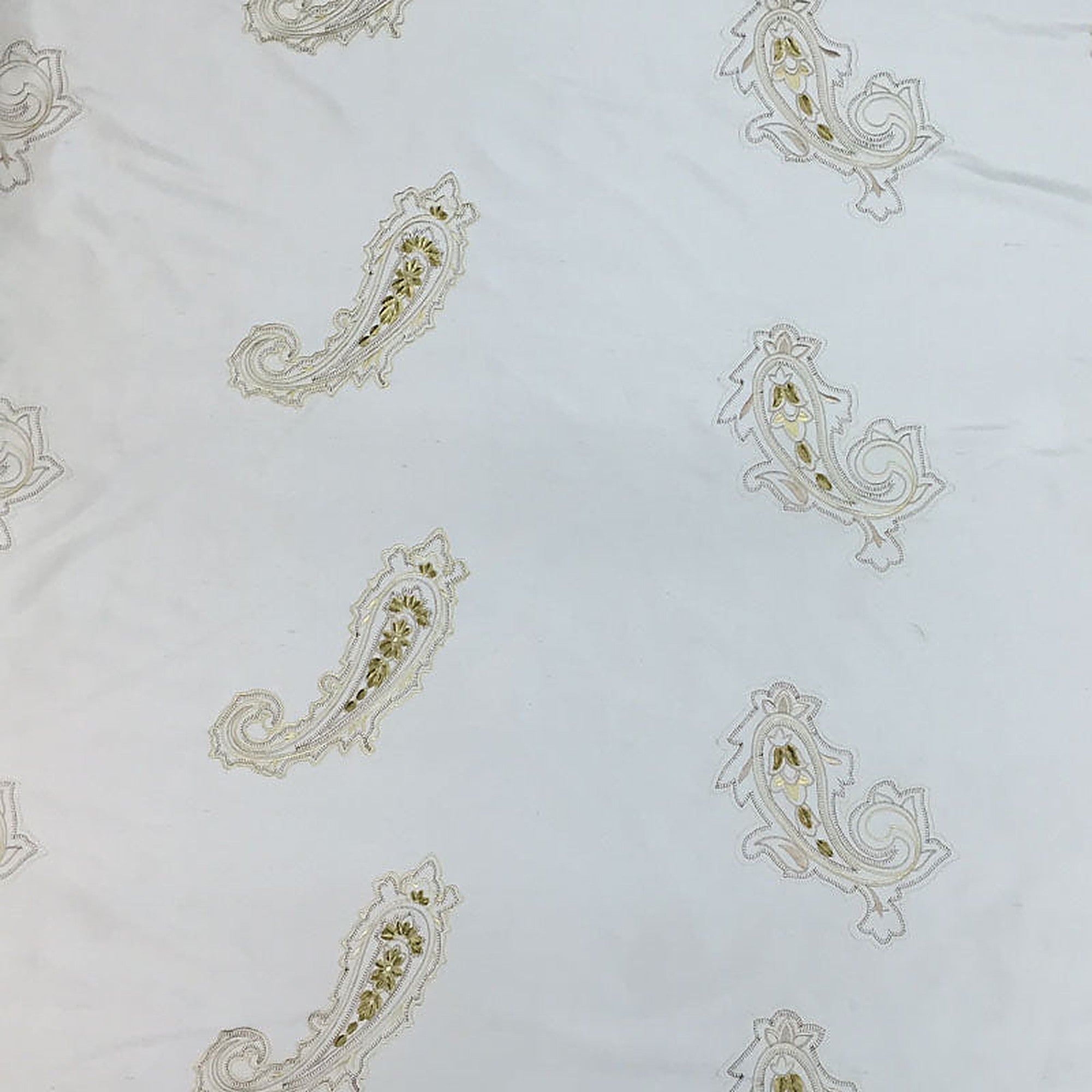 Eclipse Fabric in color Seamist is a Velvet Paisley Silk Fabric pattern good for Drapery & Curtain Fabric
