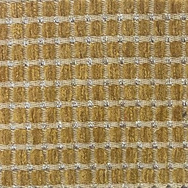 Elias Fabric in color Mustard is a Small Square Metallic Fabric pattern good for Drapery & Curtain Fabric and Upholstery Fabric