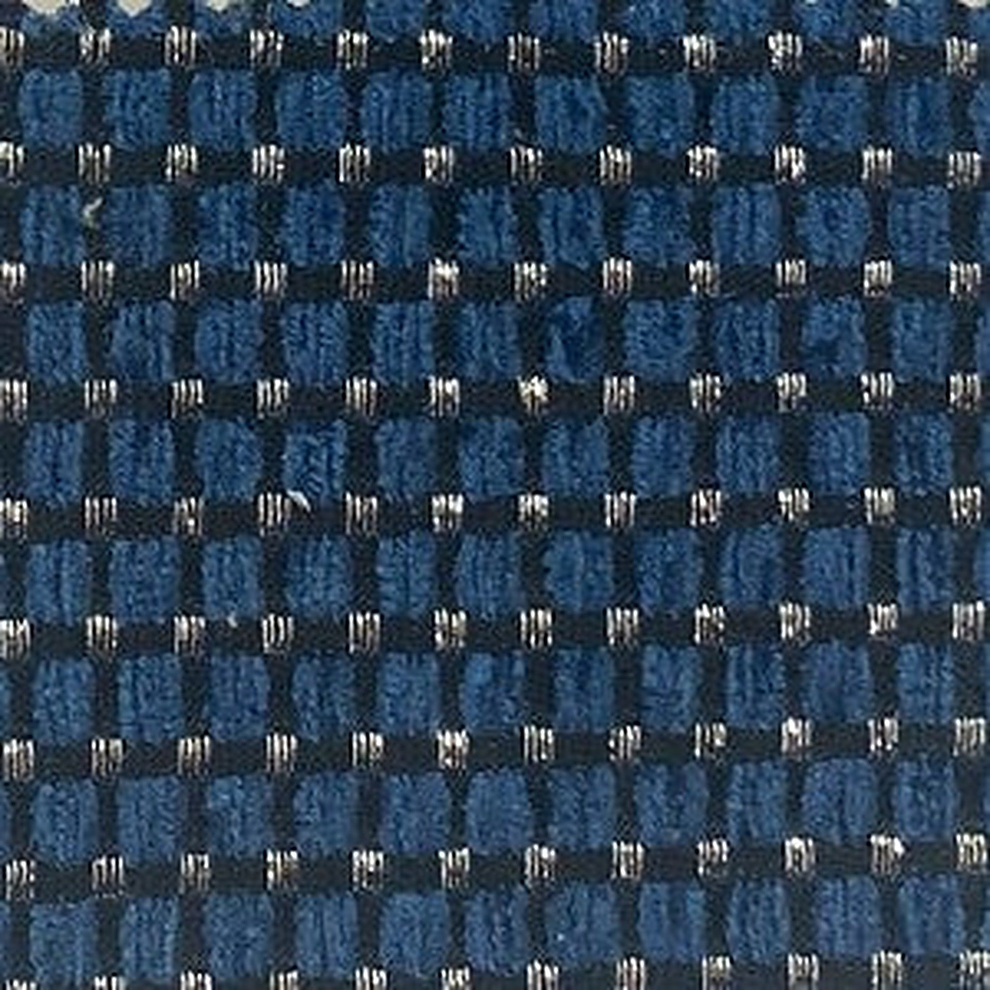 Elias Fabric in color Sapphire is a Small Square Metallic Fabric pattern good for Drapery & Curtain Fabric and Upholstery Fabric