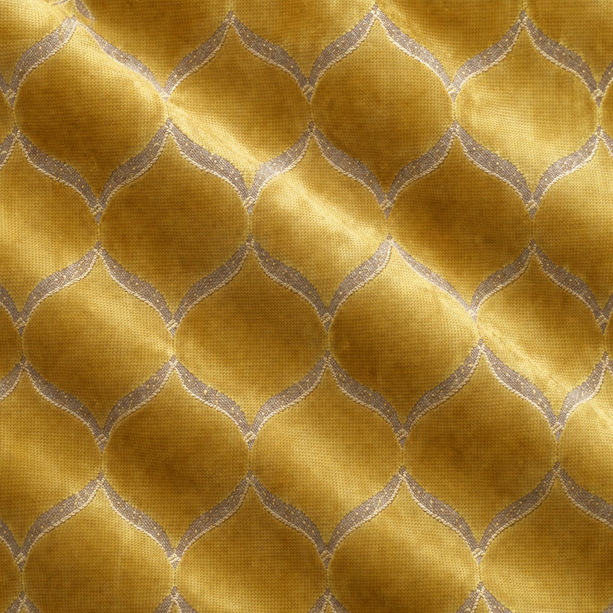 Eliza Fabric | Medallion Cut Velvet Fabric | Upholstery Fabric
