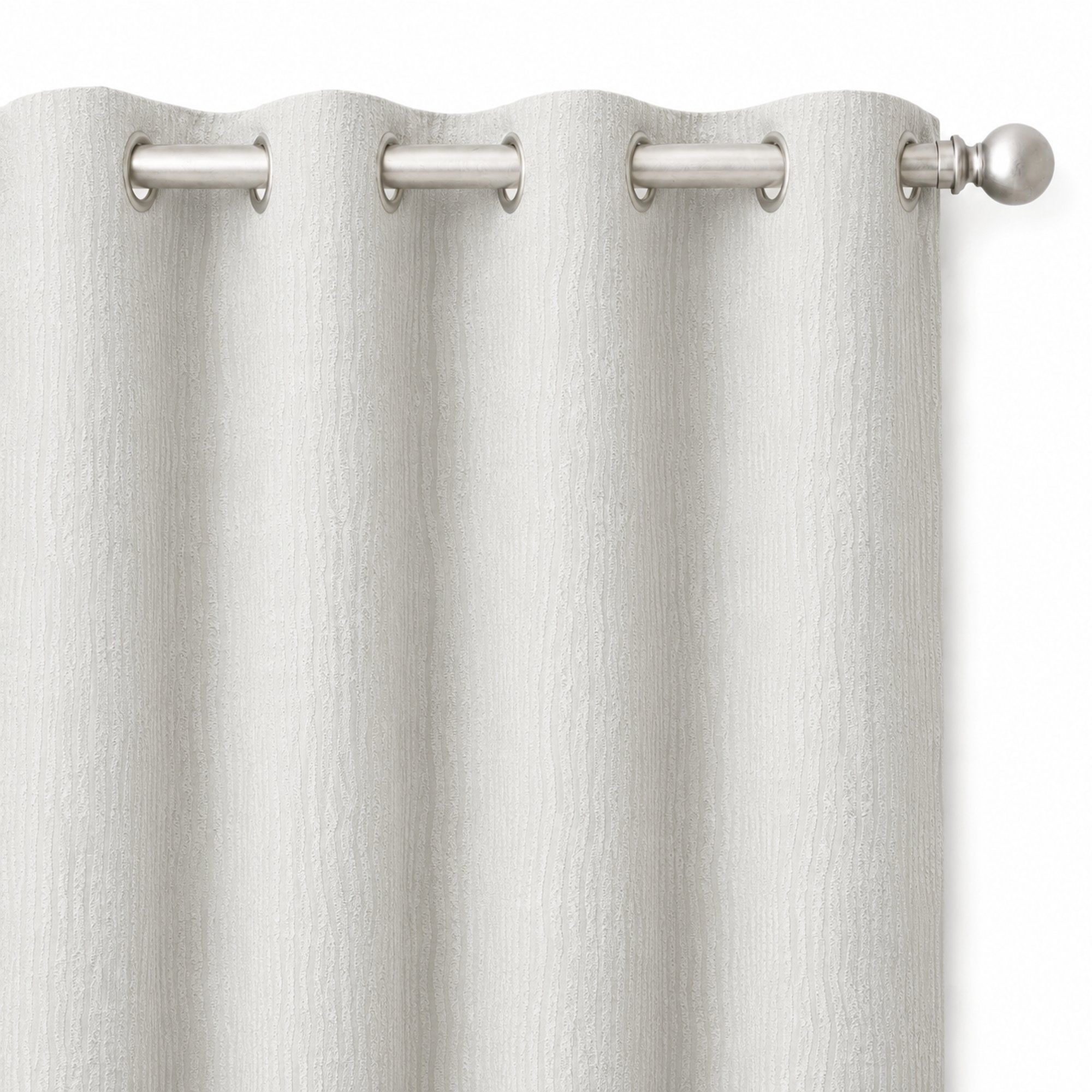Elizabeth Fabric | Textured Striped Faux Silk Fabric | Drapery & Curtain Fabric